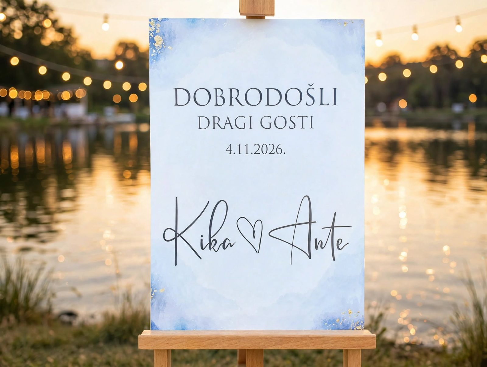 Dobrodošli ploča 1 - inArt design