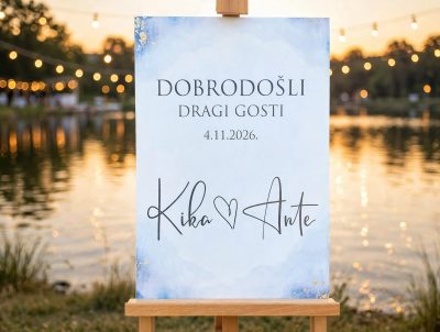 Dobrodošli ploča 1 - inArt design