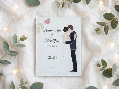 Magneti za vjenčanje 5 - inArt design