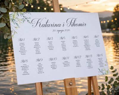 inArt designRaspored sjedenja